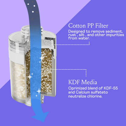 Shower Filter Cartridge with Subscription