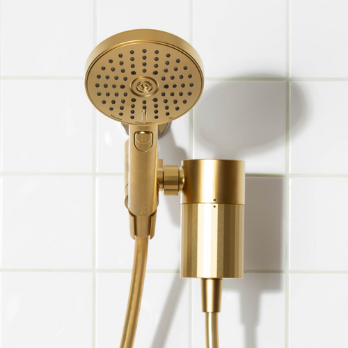 Golden Hour Filtered Hand Shower