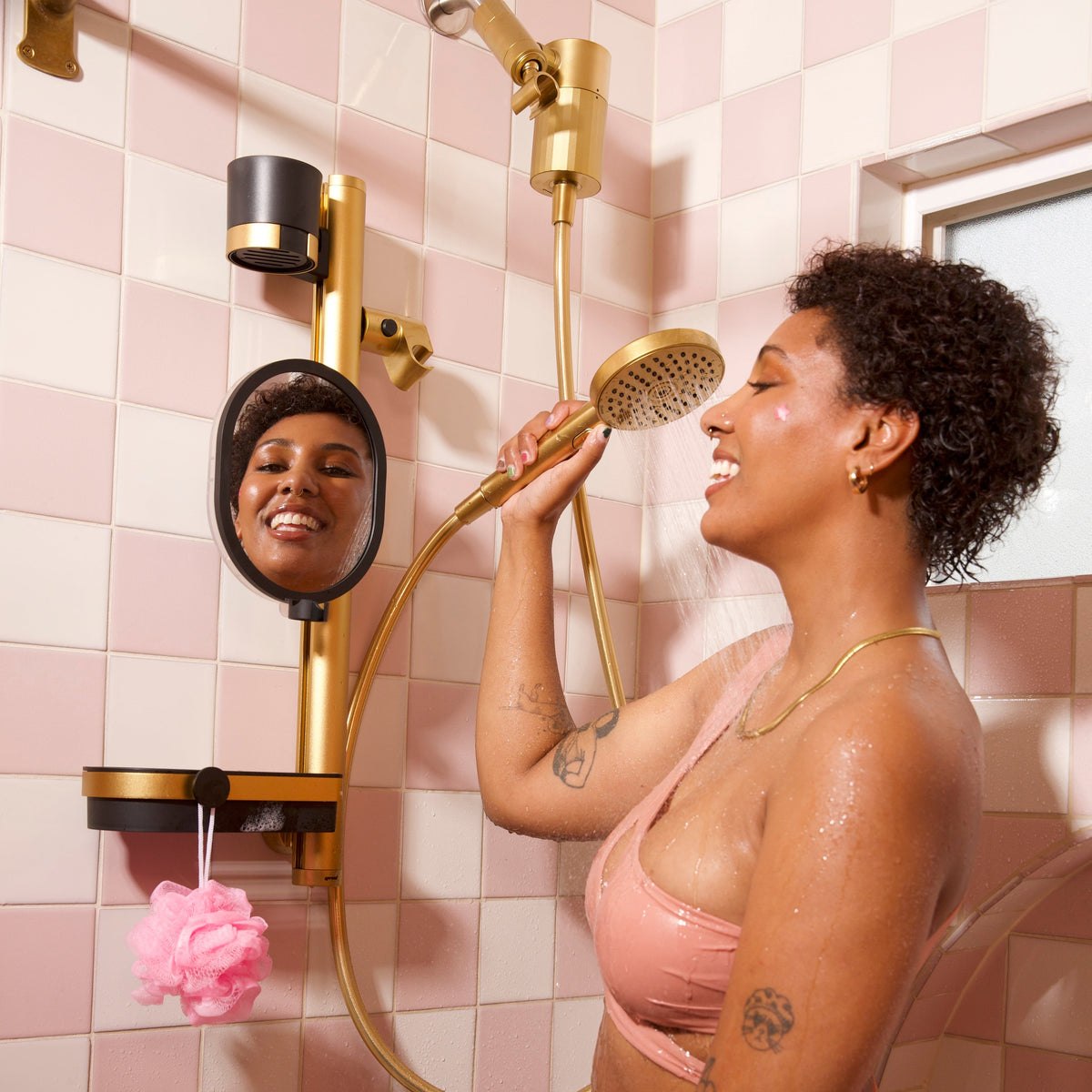 Anti-Fog Shower Mirror