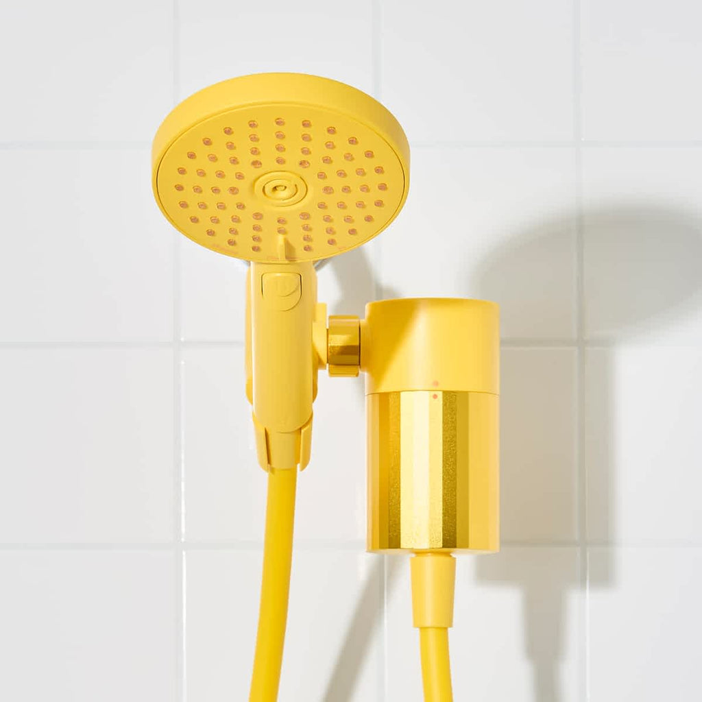 Yellow Filtered Hand Shower