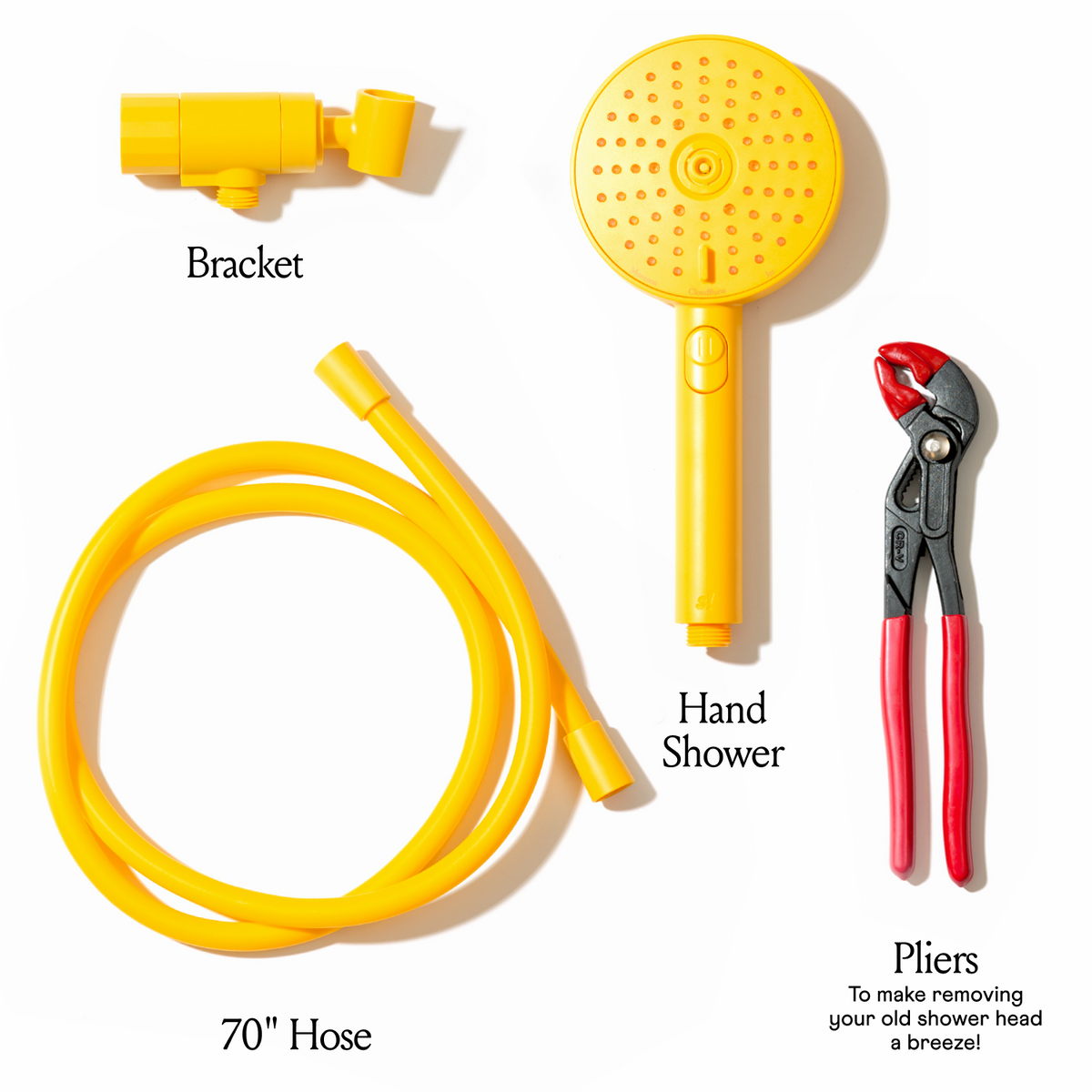 Hand Shower - Yellow