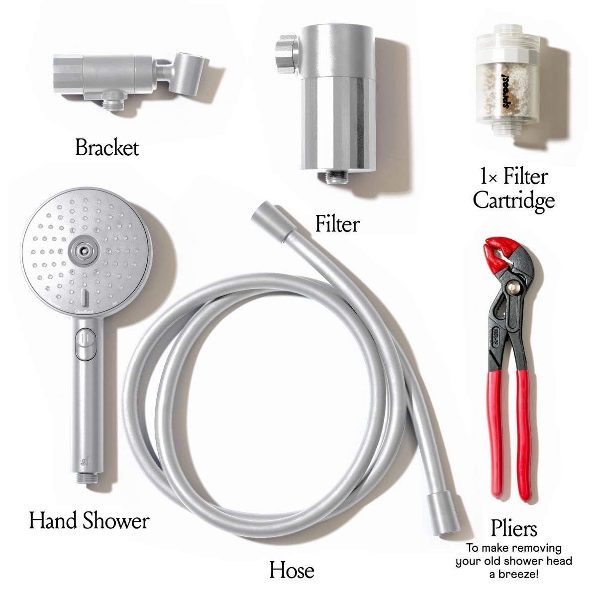 Moonlight Filtered Hand Shower