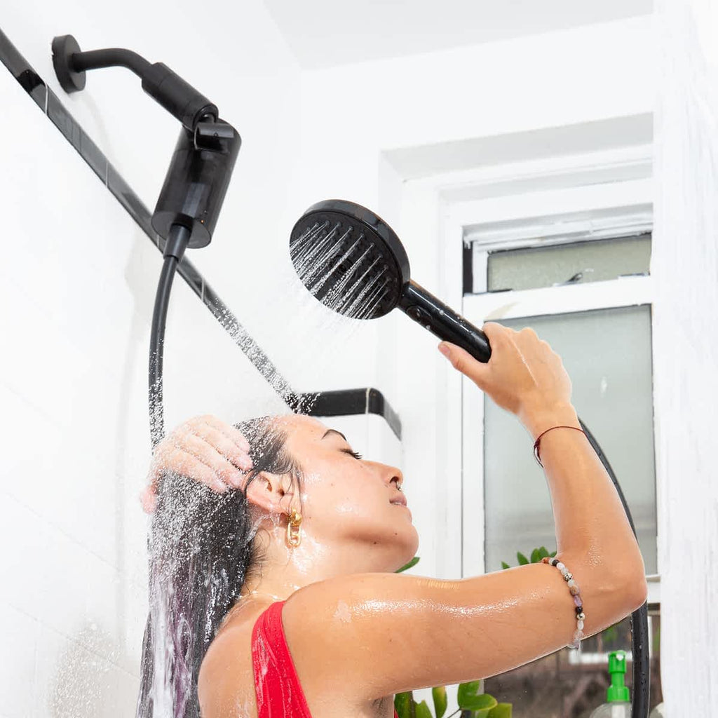 Black Filtered Hand Shower