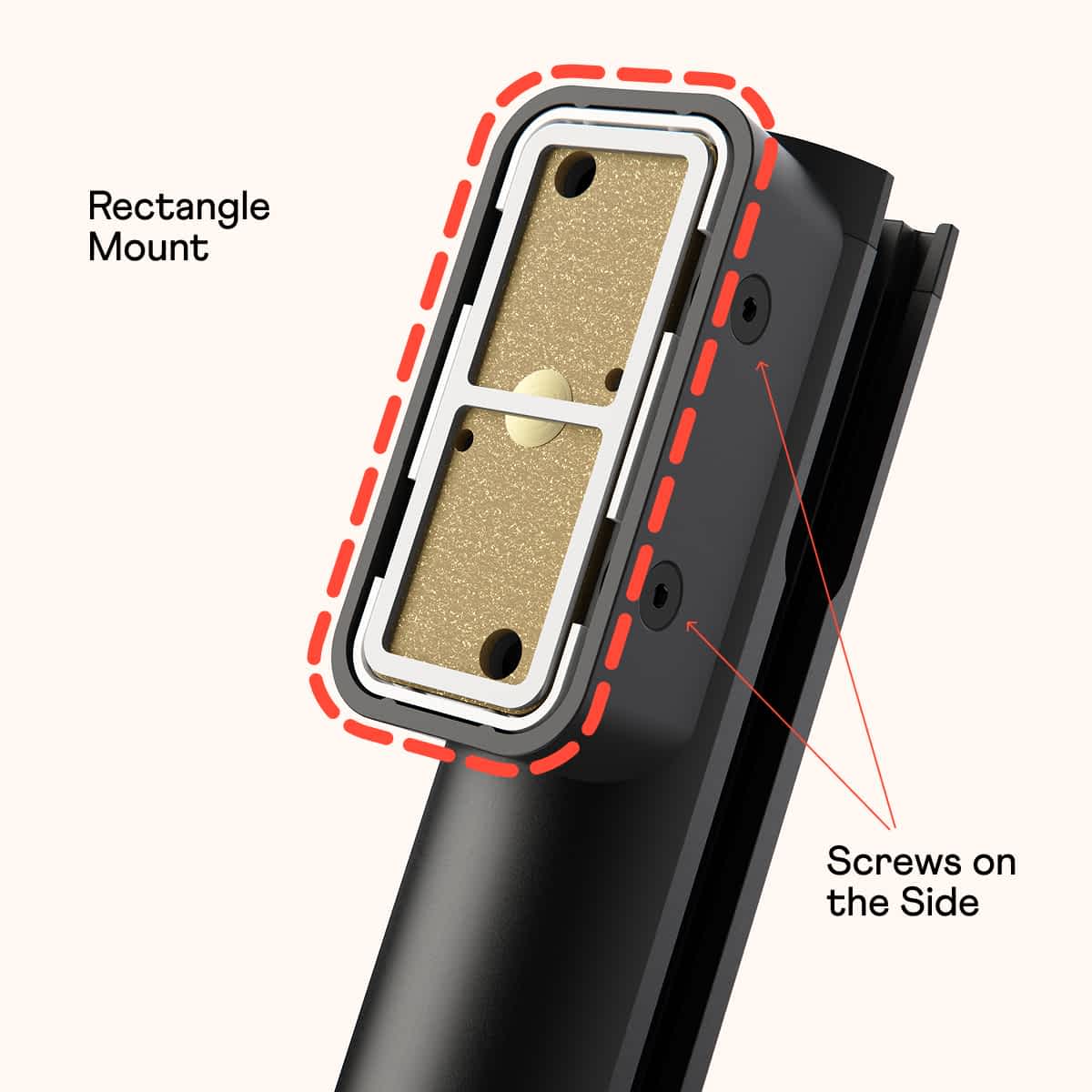 Shower Moving Kit - Rectangle Mounts