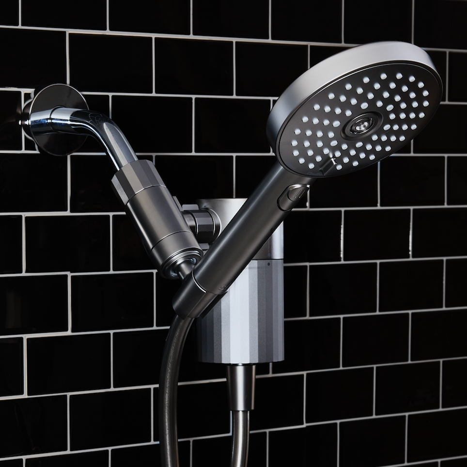 Metallic Hand Shower + Filter