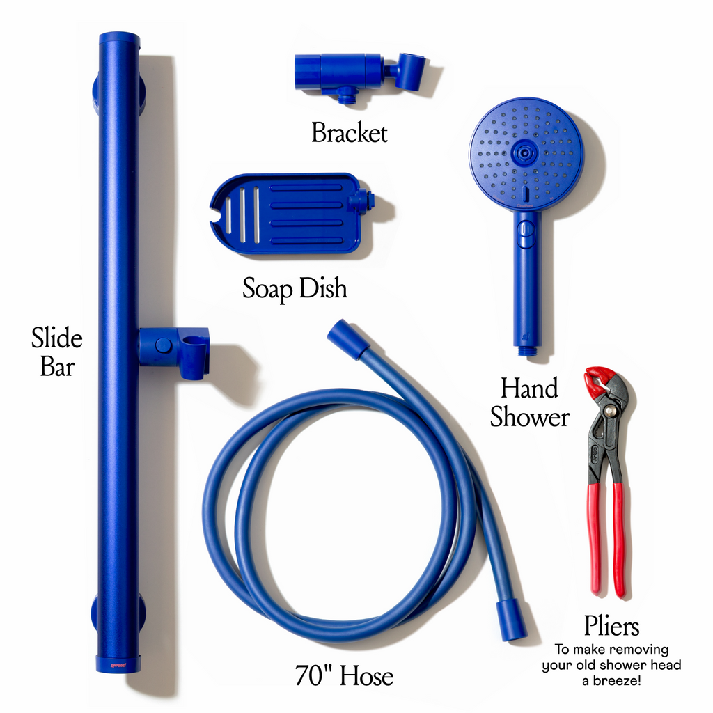 Shower Kit - Blue