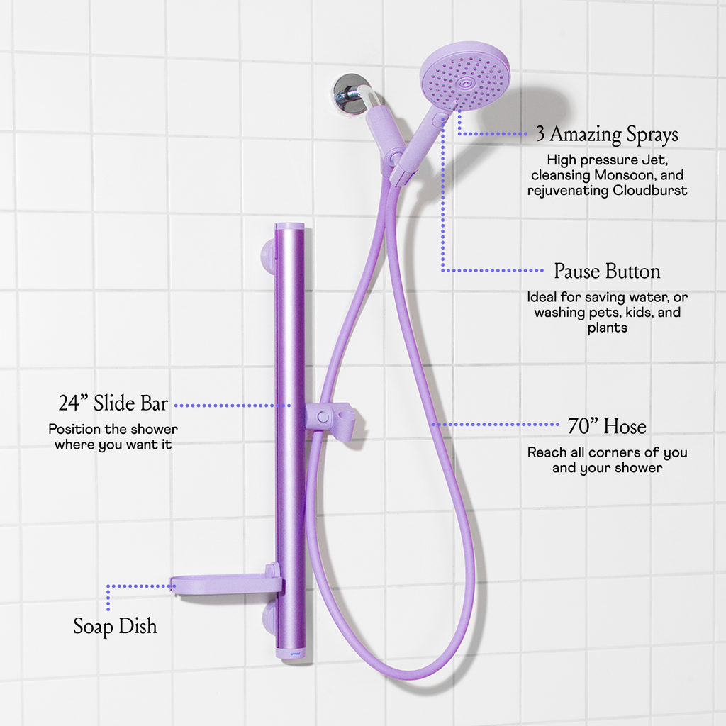 Shower Kit - Lilac