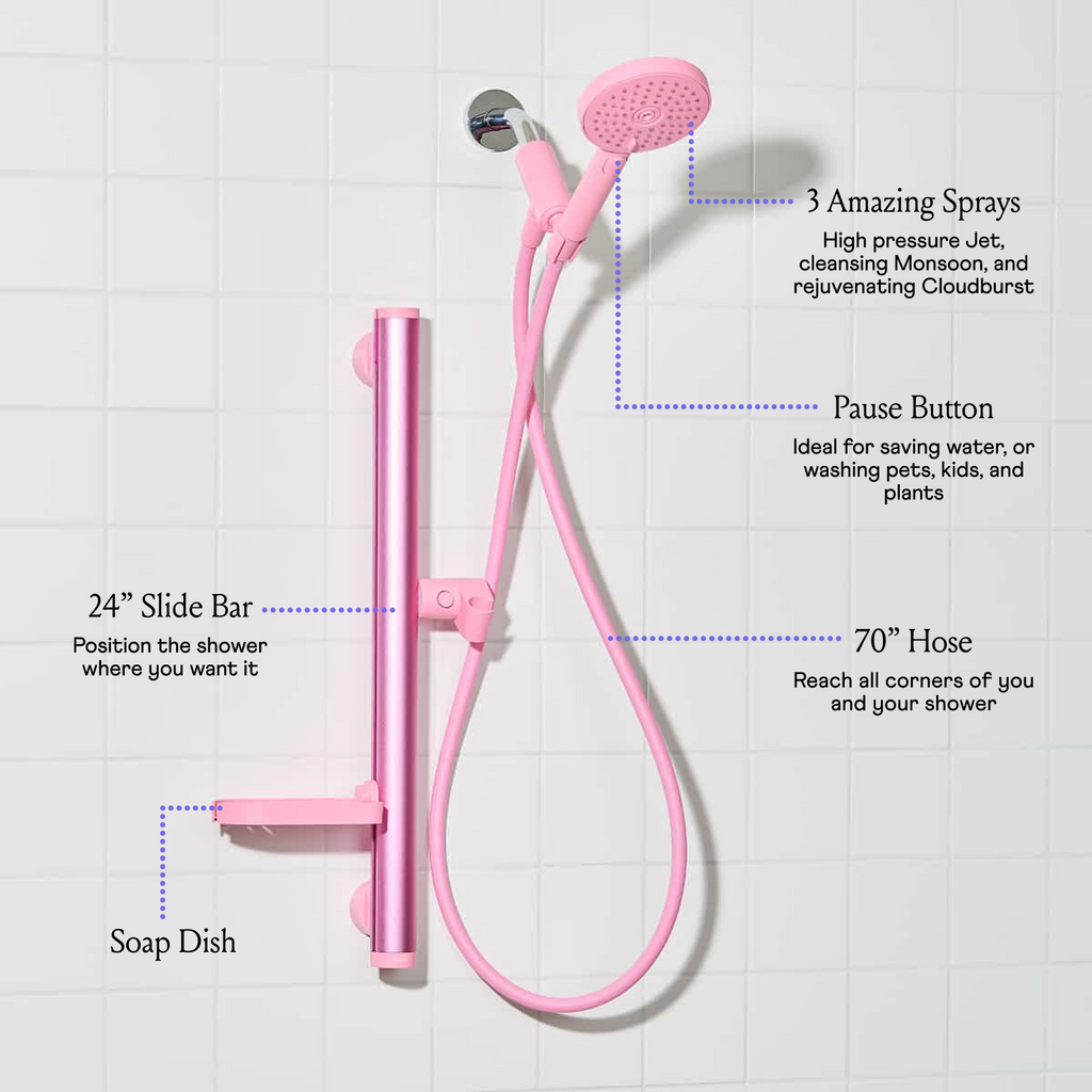 Shower Kit - Pink