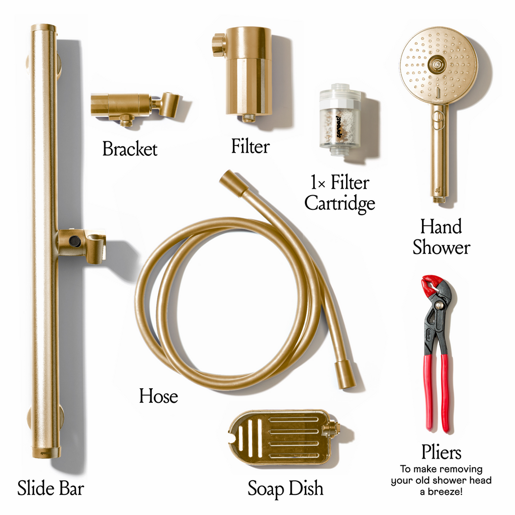 Filtered Shower Kit - Golden Hour