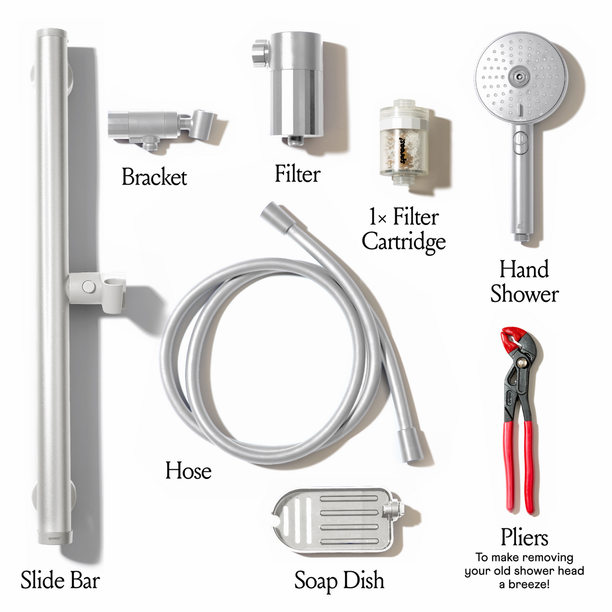 Filtered Shower Kit - Moonlight