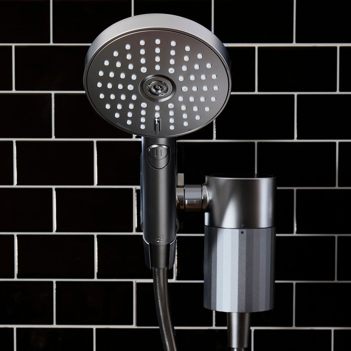 Metallic Hand Shower + Filter