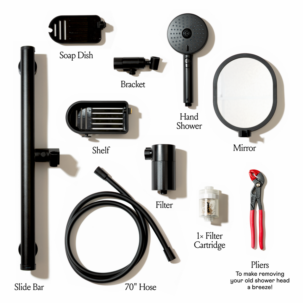 The Ultimate Shower Bundle - Black
