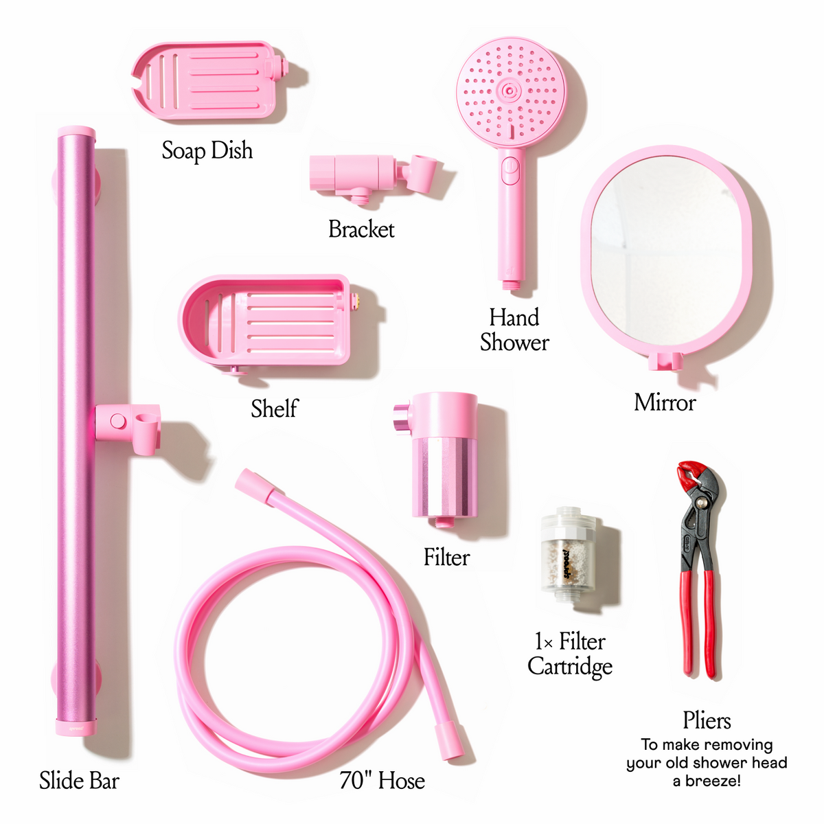 The Ultimate Shower Bundle - Pink