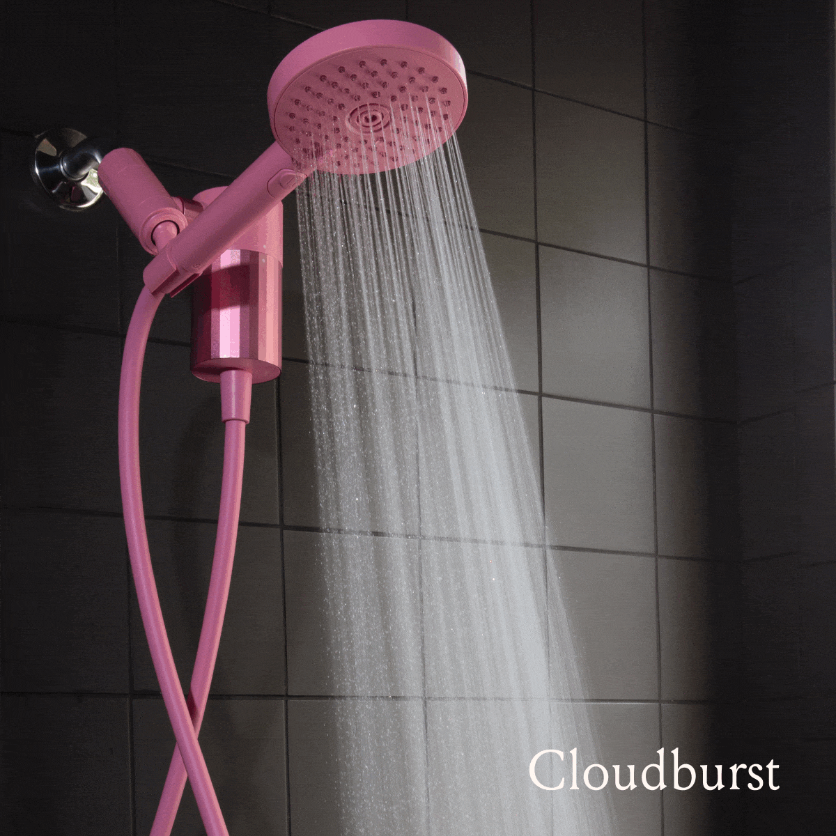 Red Filtered Hand Shower